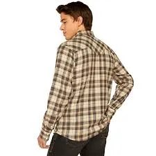 Ariat Men's Holin Retro Fit Long Sleeve Western Shirt Sandshell