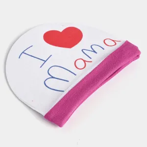 Baby Cap/Hat I Love Mama| 0M 