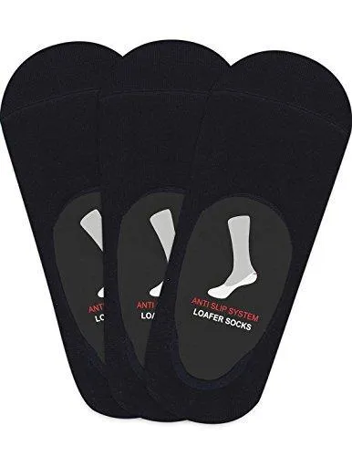 Balenzia Loafer Socks for Men  (Pack of 3 Pairs/1U)