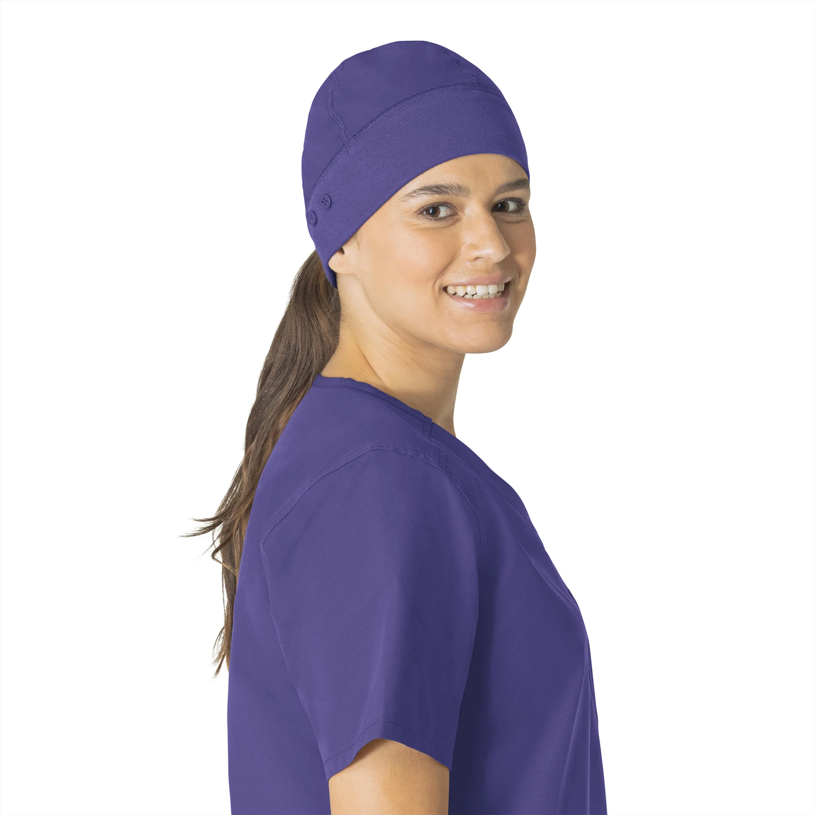 Carhartt Force Essentials Unisex Beanie Scrub Cap - Grape