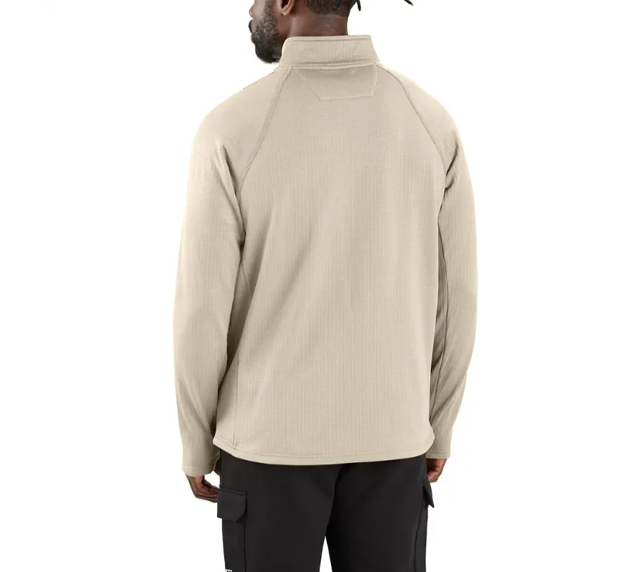Carhartt Force Relaxed Fit Mock Neck Half-Zip