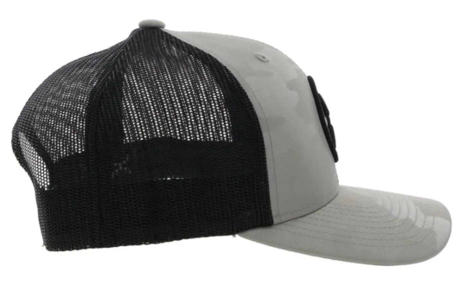 HOOey "O Classic" Camo (Grey/Black) - Trucker Cap