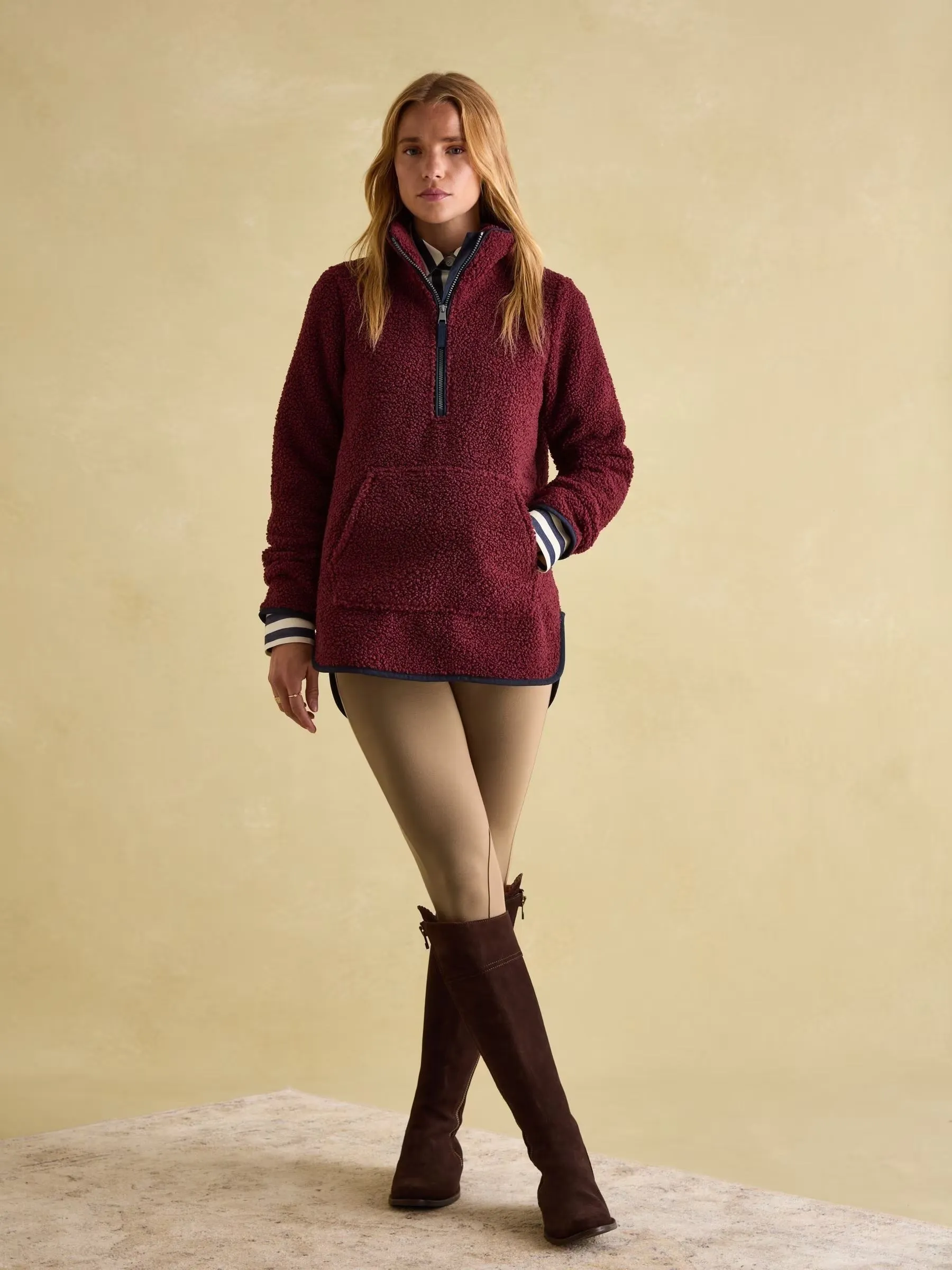Joules Aldeburgh Half Zip Fleece