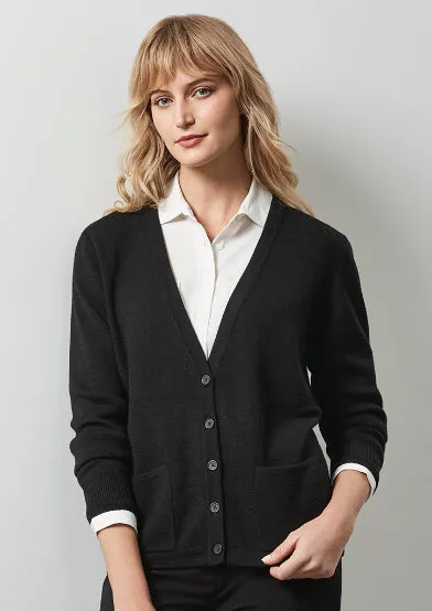 Ladies Woolmix Cardigan (BZ-LC8008)