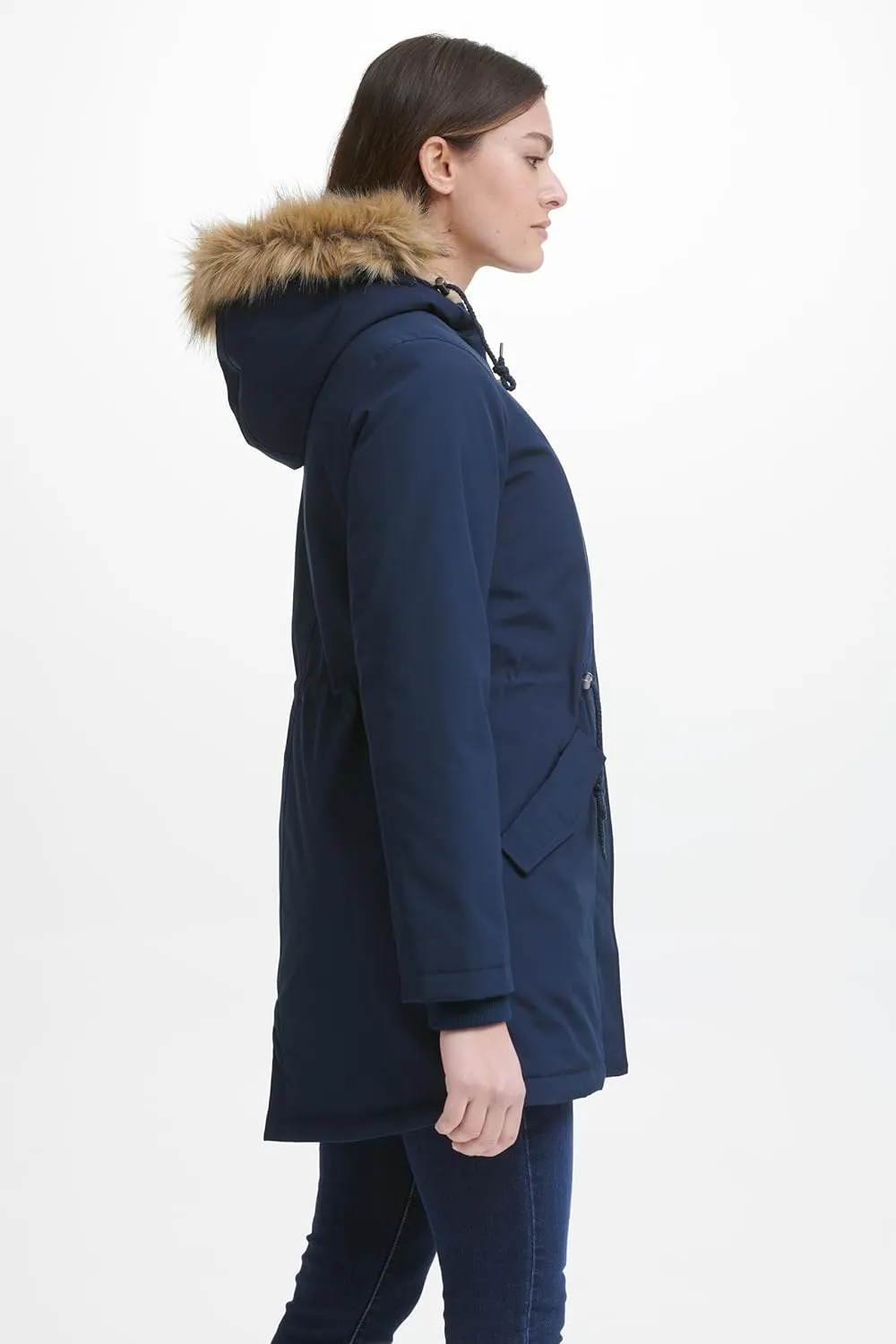 Levi's Women's Faux Fur Lined Hooded Parka Jacket