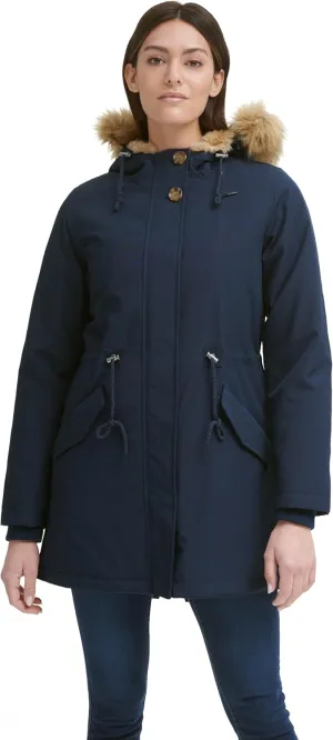 Levi's Women's Faux Fur Lined Hooded Parka Jacket