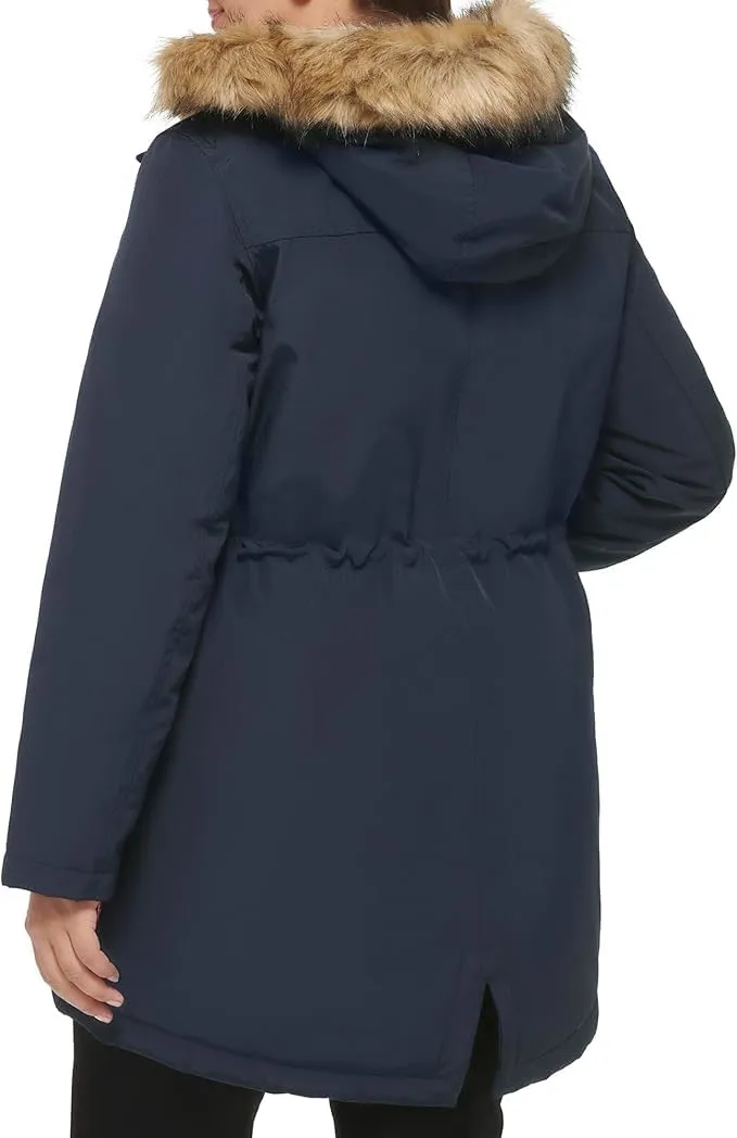 Levi's Women's Faux Fur Lined Hooded Parka Jacket