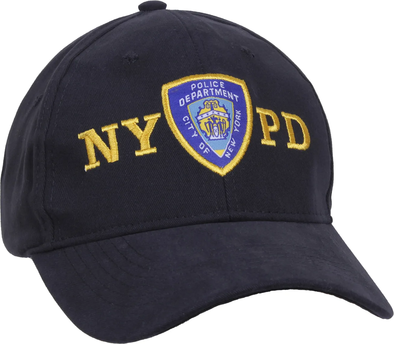 Navy Blue - Officially Licensed NYPD Adjustable Shield Cap with NYPD Logo