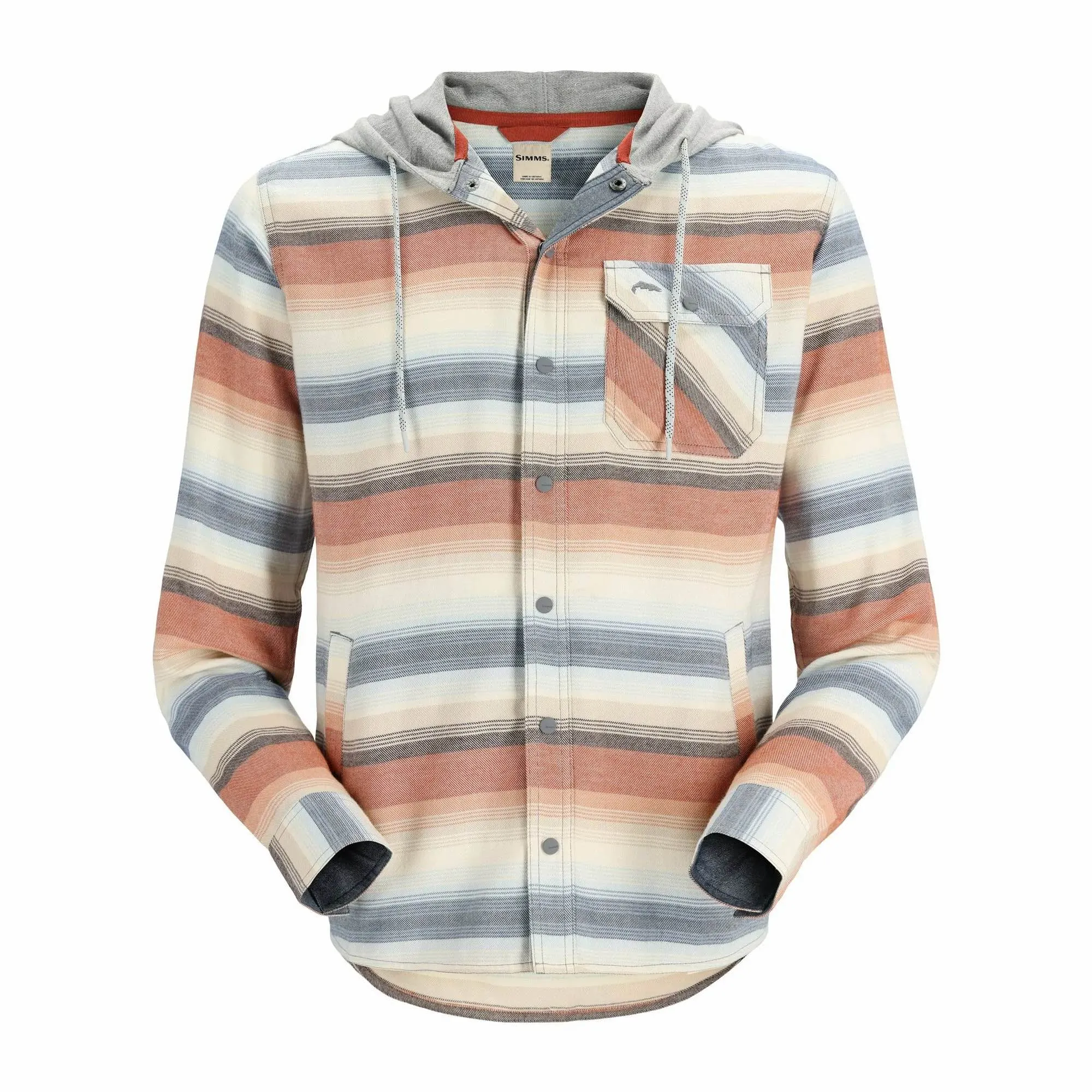 Simms Santee Flannel Hoody | On Sale