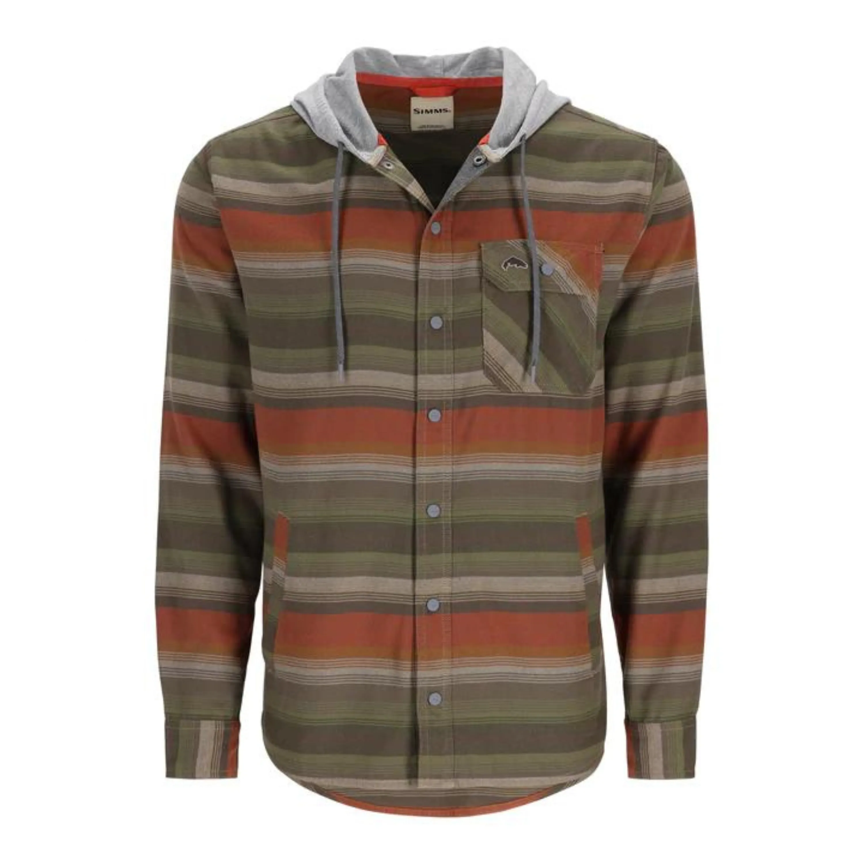 Simms Santee Flannel Hoody | On Sale