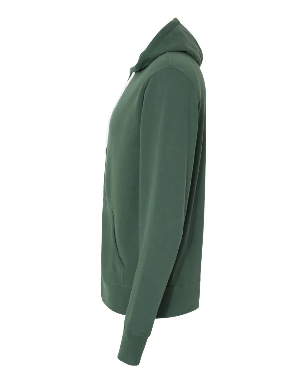 Unisex Lightweight Fitted Zip Hooded Sweatshirt