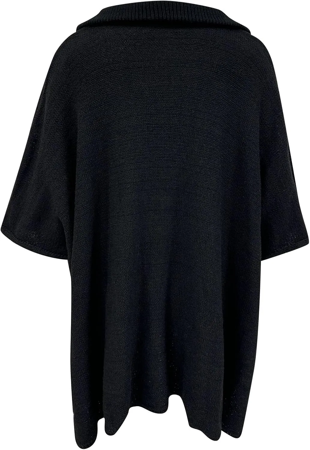 Women's Fashion Knitted Cardigan with Zipper Stand Long Sleeve Sweater Sweater Pullover Men