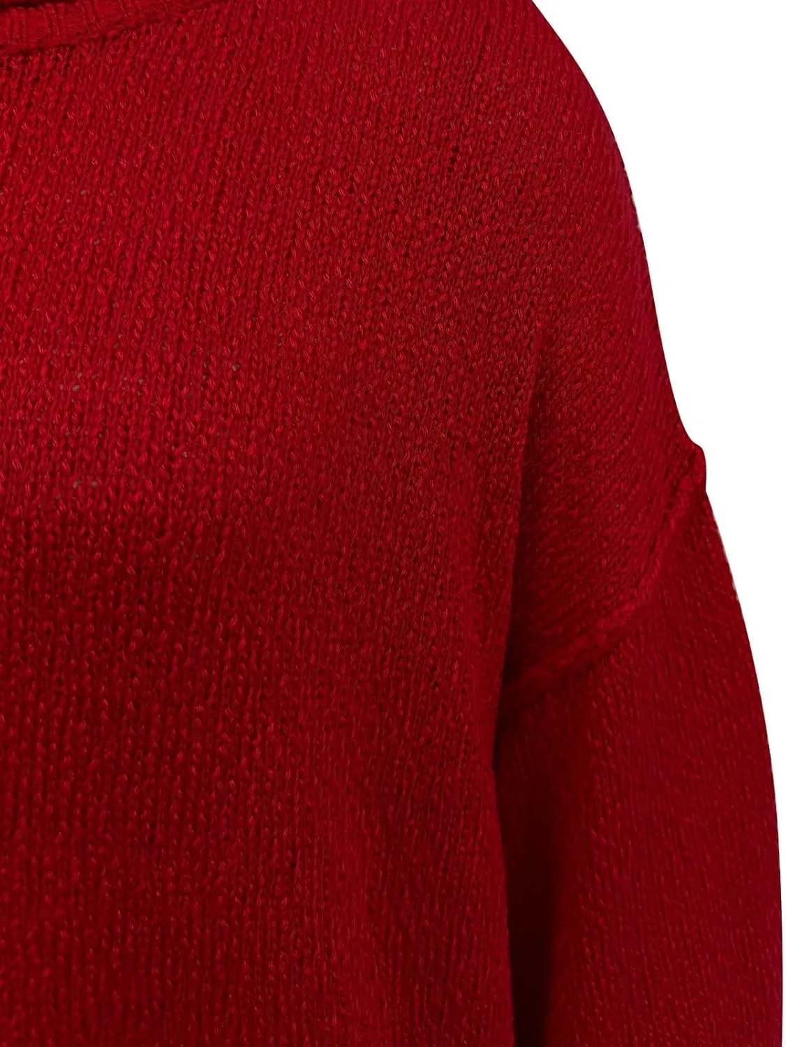 Women's Fashion Knitted Cardigan with Zipper Stand Long Sleeve Sweater Sweater Pullover Men