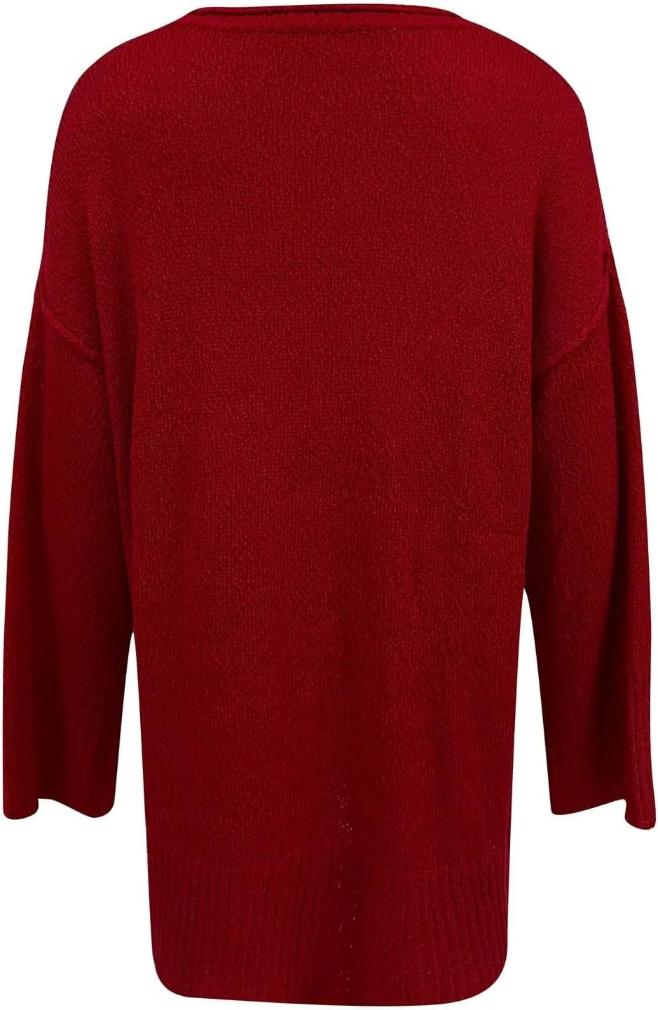 Women's Fashion Knitted Cardigan with Zipper Stand Long Sleeve Sweater Sweater Pullover Men